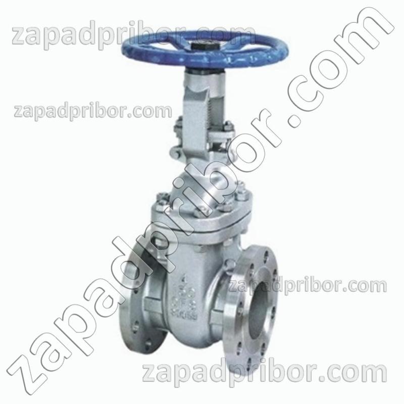 Задвижка 30нж41нж ДУ150 Ру16 фланцевая нержавеющая клиновая, фотография 1.