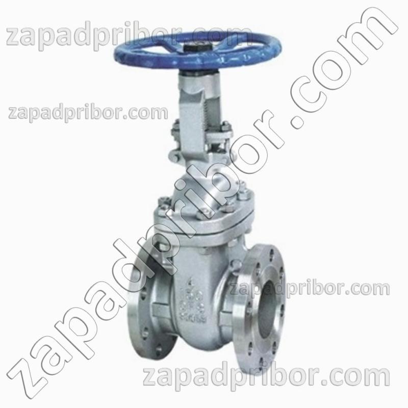 Задвижка 30нж41нж ДУ300 Ру16 фланцевая нержавеющая клиновая, фотография 1.