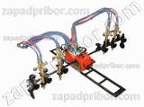 Портативная машина для газовой резки Смена-2М с 4-мя резаками на удлененной штанге