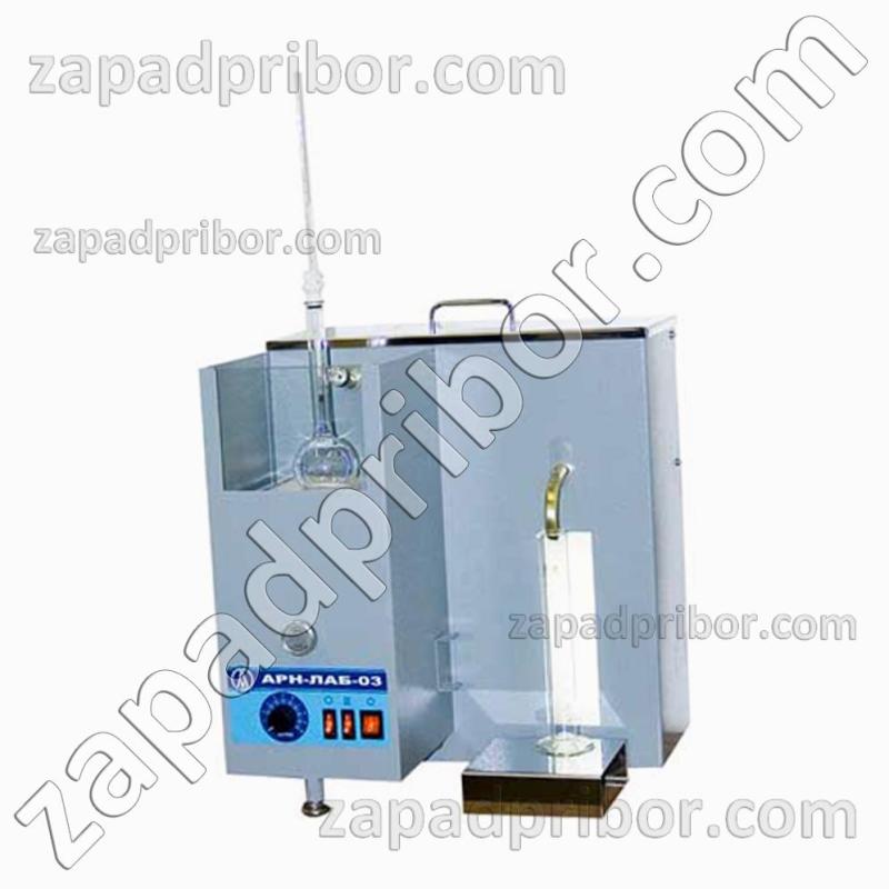 Аппарат разгонки нефтепродуктов АРН-ЛАБ-03, фотография 1.