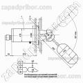 Датчик уровня поплавковый РОС 400-7, фотография 2.