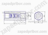 Клапан обратный линейный КЛ 10.3 М1-УХЛ1, фотография 3.