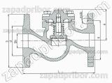 Клапан обратный подъёмный фланцевый ZETKAMA 287A, фотография 2.
