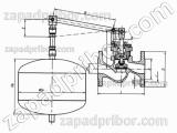 Клапан поплавковый фланцевый ZETKAMA 272A, фотография 3.