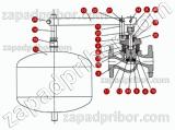 Клапан поплавковый фланцевый ZETKAMA 274A, фотография 4.