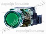 Кнопка XB2-BW3371 зеленая подсветка, фотография 3.