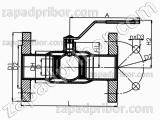 Кран шаровый стальной фланцевый BROEN Ballomax стандартнопроходной, фотография 2.