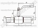 Кран шаровый стальной под приварку BROEN Ballomax стандартнопроходной без редуктора, фотография 2.