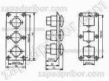 Пост управления кнопочный ПКЕ-112-3 У3, фотография 2.