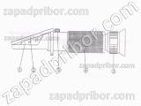 Рефрактометр ручной VBR-82 для соков, фотография 3.