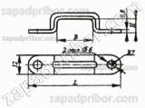 Скоба безлапковая СБ 12 У2, Т2, фотография 2.