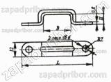 Скоба безлапковая СБ 14 У2, Т2, фотография 2.