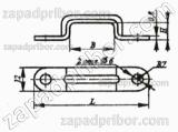 Скоба безлапковая СБ 22 У2, Т2, фотография 2.