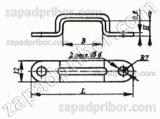 Скоба безлапковая СБ 34 У2, Т2, фотография 2.