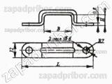 Скоба безлапковая СБ 48 У2, Т2, фотография 2.