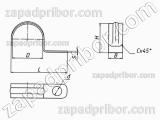 Скоба однолапковая СО-30/40, фотография 2.