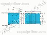 Твердотельные реле 25А трехфазные со встроенным радиатором, фотография 2.