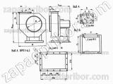 Вентилятор радиальный ВРП-4 АИР 100 S4, фотография 2.