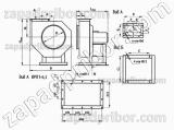 Вентилятор радиальный ВРП-6,3 АИР 132 S4, фотография 2.