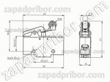 Выключатель путевой ВП73-10711А 00 УХЛ3, фотография 2.