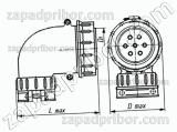 Соединитель низкочастотный цилиндрический ШР60У45НГ2 вилка