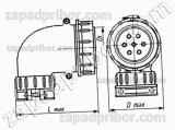 Соединитель низкочастотный цилиндрический ШР55У6НГ6 вилка