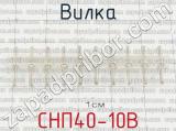 СНП40-10В фотография 2 вилки.