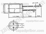 Конденсатор оксидно-электролитический К50-35 6.3 в 3300 мкф серия WL Jamicon