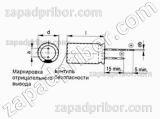 Конденсатор оксидно-электролитический К50-35 25 в 470 мкф серия TK Jamicon