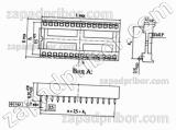 Панель для микросхем РС-28-7 розетка соединительная