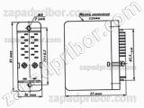 Реле электромагнитный средней мощности РП20М-217-У3 110В 50Гц 6-2-0