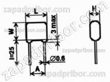 Конденсатор керамический КМ-6б Н90 0.01 мкф +80-20% 