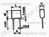 Конденсатор керамический КМ-6б Н90 0.33 мкф +80-20%