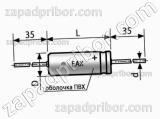 Конденсатор оксидно-электролитический К50-29 EAX 25 в 1000 мкф