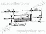Конденсатор оксидно-электролитический К50-29 EAX 50 в 4700 мкф