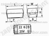 Конденсатор оксидно-полупроводниковый К53-68 