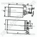 Конденсатор оксидно-электролитический К50-32А 40 в 10000 мкф