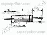 Конденсатор оксидно-электролитический К50-29 EAX 16 в 10 мкф