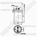 Конденсатор оксидно-электролитический К50-18 100 в 10000 мкф