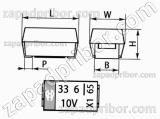 Конденсатор оксидно-полупроводниковый К53-65 