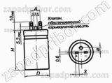Конденсатор оксидно-электролитический К50-27 160 в 1000 мкф
