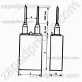 Конденсатор комбинированный К75-29Б 25 кв 0.1 мкф 