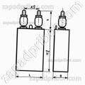 Конденсатор комбинированный К75-29А 16 кв 0.5 мкф 