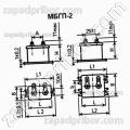 Конденсатор бумажный МБГП-2 630 в 0.24 мкф 