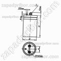 Конденсатор оксидно-электролитический К50-18 250 в 4700 мкф