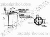 Конденсатор оксидно-электролитический К50-37 16 в 22000 мкф