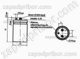 Конденсатор оксидно-электролитический К50-37 40 в 10000 мкф