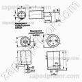 Конденсатор оксидно-электролитический К50-35 25 в 10000 мкф