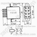 Реле электромагнитный слаботочный РЭС48Б РС4.590.213-01