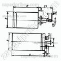 Конденсатор оксидно-электролитический К50-32 450 в 470 мкф